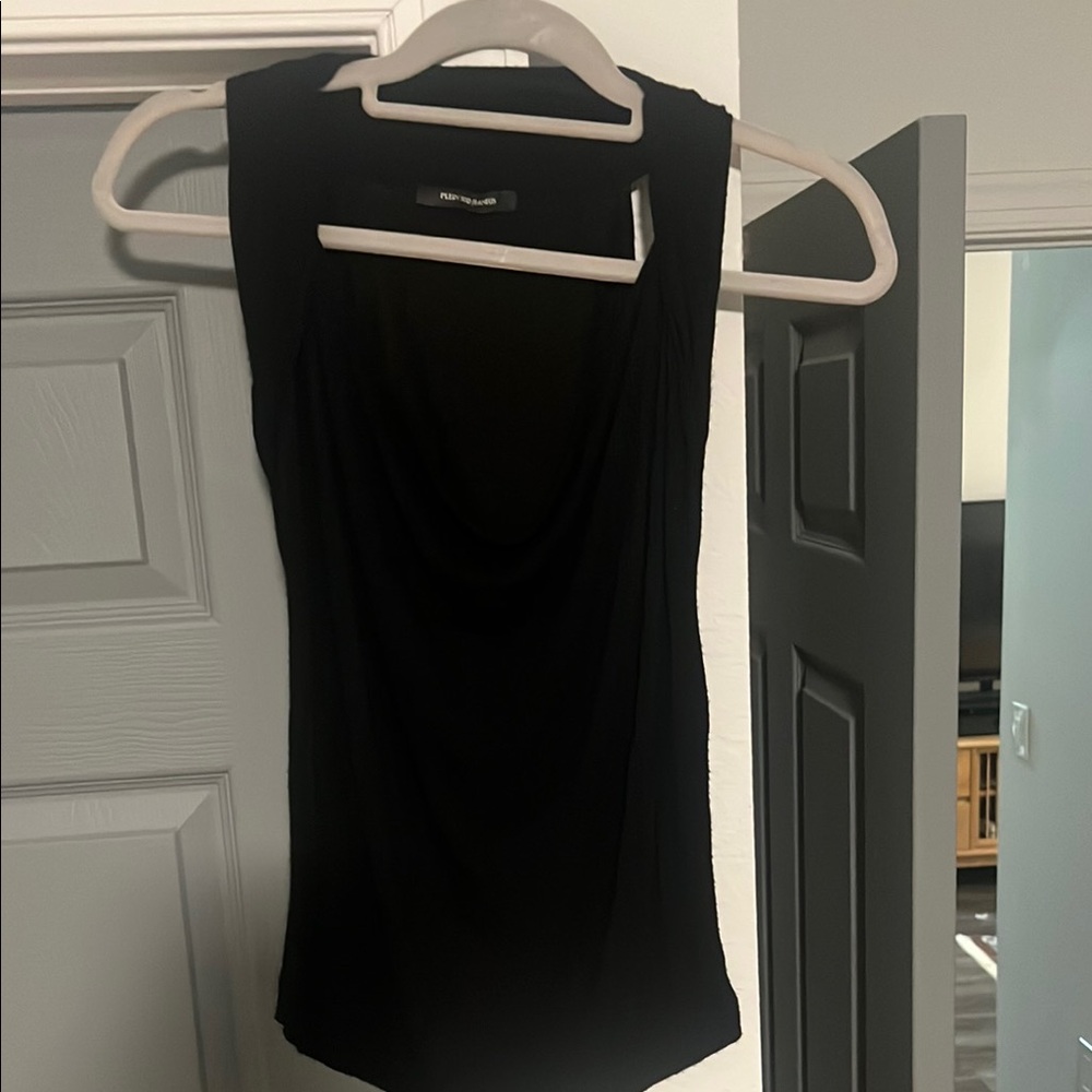 Plein Sud Jeanius Black Tank Top – Size 6